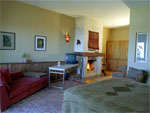 Suite with fireplace