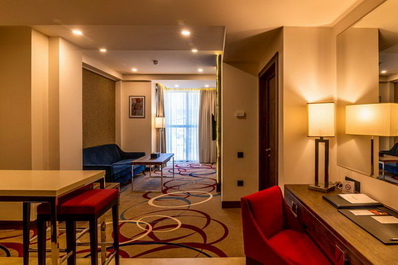 Deluxe king suite, Ramada Hotel & Suites by Wyndham Yerevan Hotel