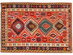 Azerbaijani carpets: Kilim. Wool. Lint-free. The end of the 19th century. Shirvan group