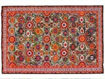 Azerbaijani carpets: Carpet named Khilya - Afshan. Wool. Worsted. Baku group