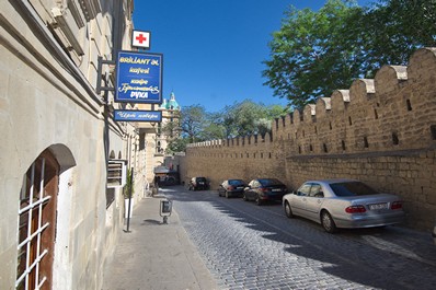 Улица в Ичери-Шехер, Баку