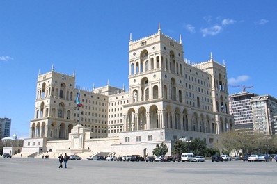 Edificio Gubernamental en Bakú, Azerbaiyán