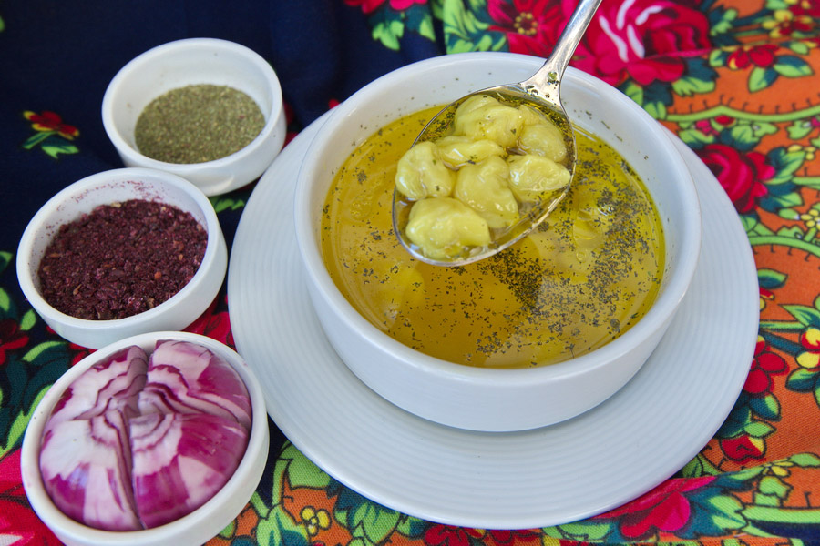 Азербайджанские супы, Дюшбара