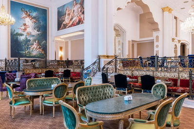 Lobby lounge, Quba Palace Hotel
