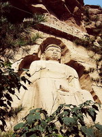 Буддийские пещеры Бинглинг, окрестности Ланьчжоу