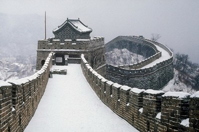 Зима в Китае