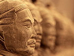 History of China: Terracotta Warriors at the mausoleum of Emperor Qin Shi Huangdi
