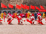 Holidays in China. Festive performance