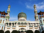 Muslim mosque in Qinghai Province, China