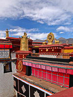The Jokhang Temple in Lhasa, Tibet