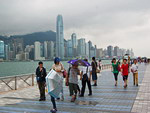 Hong Kong, China: The monsoon season