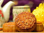 Traditional sweets on the Harvest Moon Festival - Zhongqiu, China