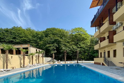 Pool, Galileo Lagodekhi Hotel