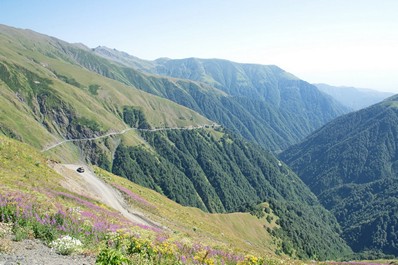 Mountain scenery, Kakheti