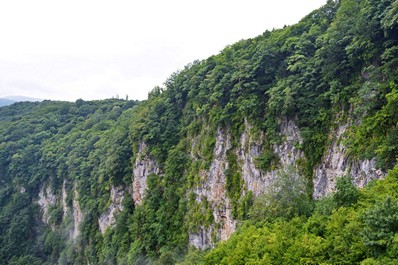 Cañón Okatse, cerca de Kutaisi