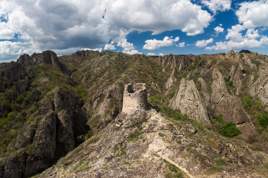 Fortaleza Birtvisi cerca de Tiflis