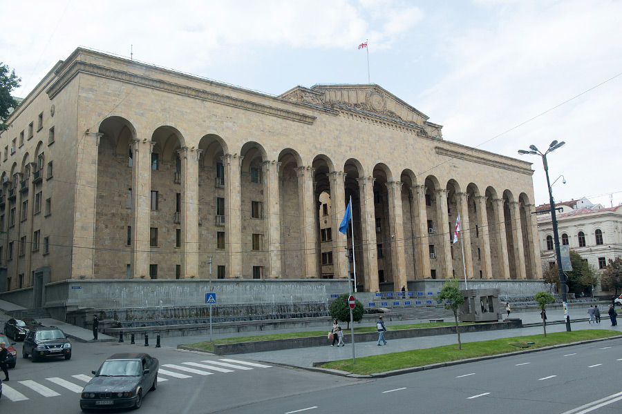 Edificio del Parlamento de Georgia, Tiflis
