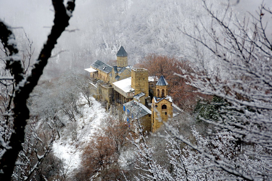Monasterio Martkopi, cerca de Tiflis