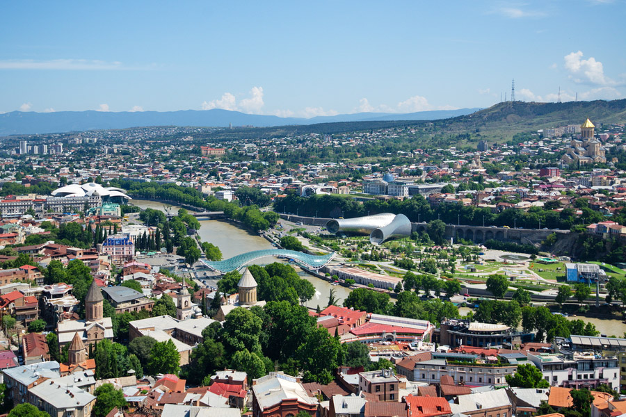Вид на город, 10 вещей, которые нужно сделать в Тбилиси