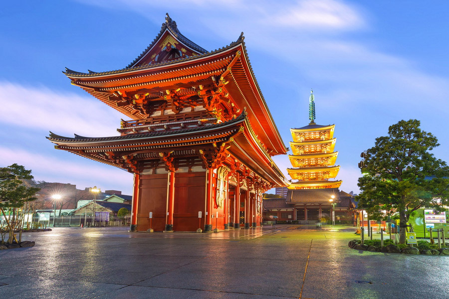 Templo Sensoji, Tokio, Japón
