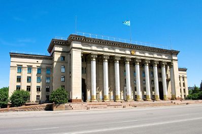 Piazza della Repubblica, Almaty, Kazakistan