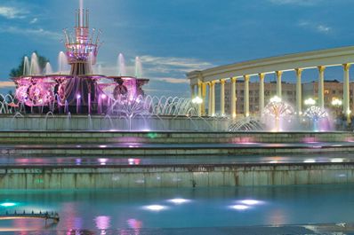 Parco nazionale del primo presidente ad Almaty, Kazakistan