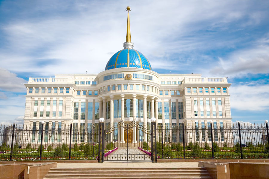 The residence of the President of Kazakhstan, Astana