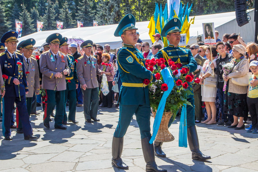 Día de la Victoria en Kazajistán