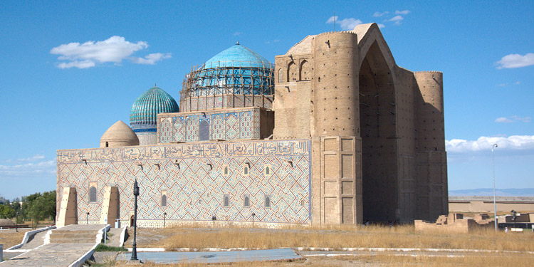Viajes a Turkestán, Kazajistán