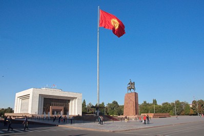 Ala-Too square in Bishkek