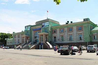 Railway station in Bishkek