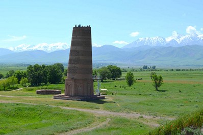 ブラナの塔, キルギス