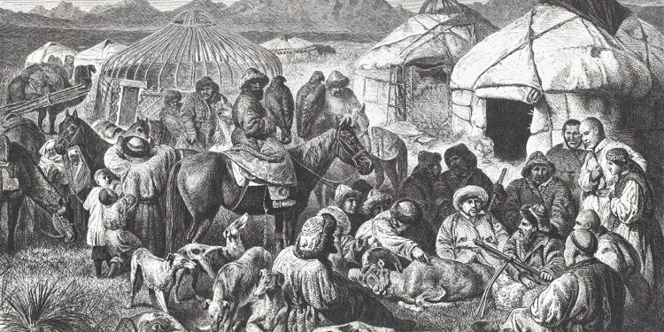 Nómadas, Historia de Kirguistán