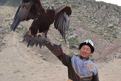 Hunting bird festival, Kyrgyzstan