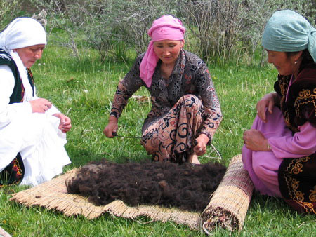 kyrgyzstan woman