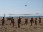 Пляжный волейбол, Санаторий Голубой Иссык-Куль