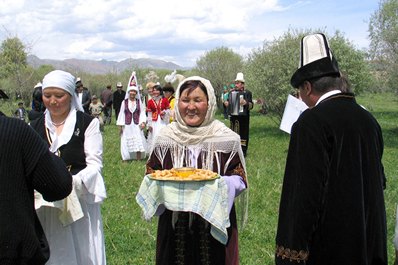 Falconry in Kochkor, Kyrgyzstan Falconry in Kochkor, Kyrgyzstan