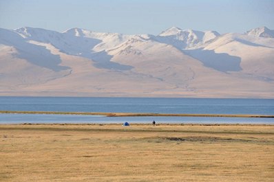 Озеро Сон-Куль, Кыргызстан