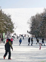 Station de ski Orlovka, le Kirghizistan