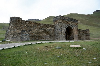 Le col Torougarte, le Kirghizstan
