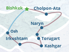 Tour map