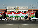 Parliament residence in Dushanbe