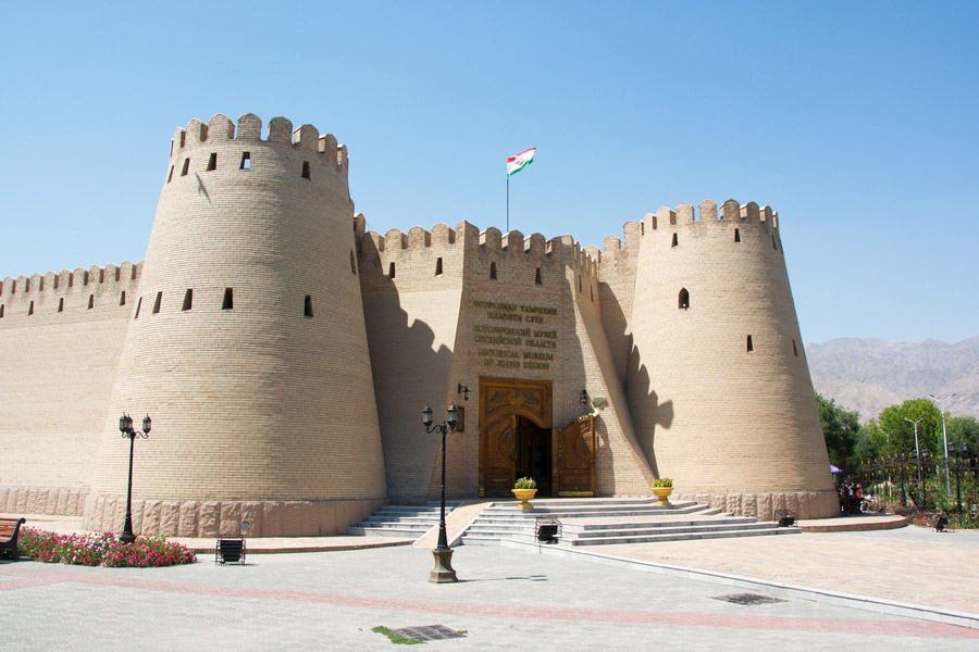 Khujand fortress - the heart of the ancient city