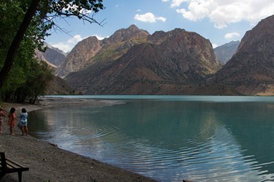 Lago Iskanderkul, Tayikistán
