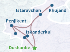 Tour map