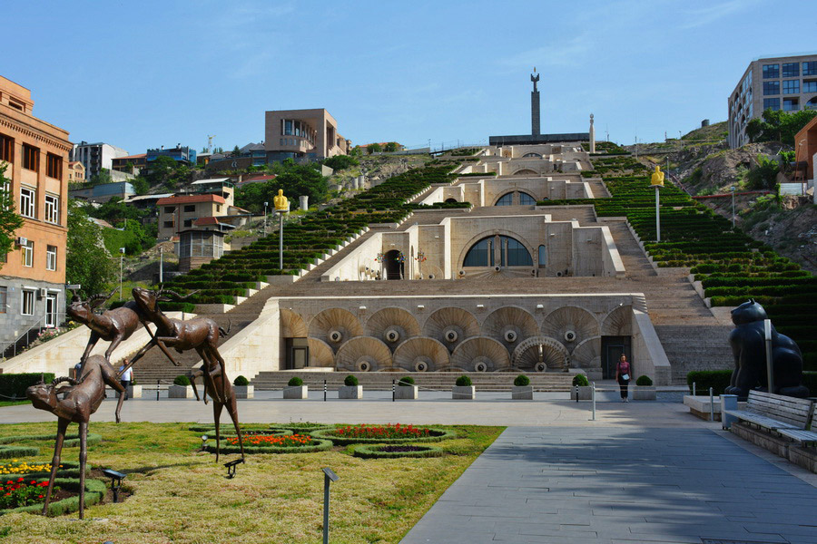Monumento Cascada, Ereván, Armenia