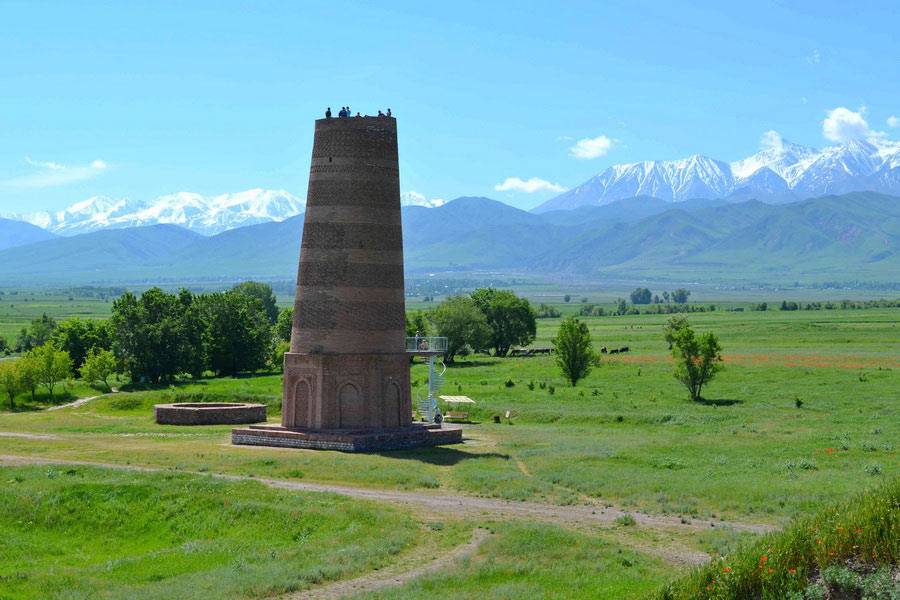 Tour Burana, Kyrghizstan