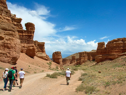 Charyn Canyon Pre-tour to Scheduled Central Asia / Silk Road Tour