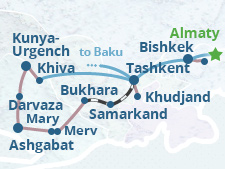 Tour map