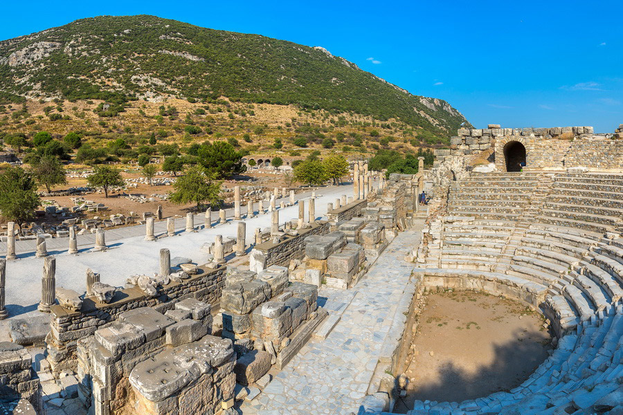 Ephesus Theater, Izmir province, Turkey